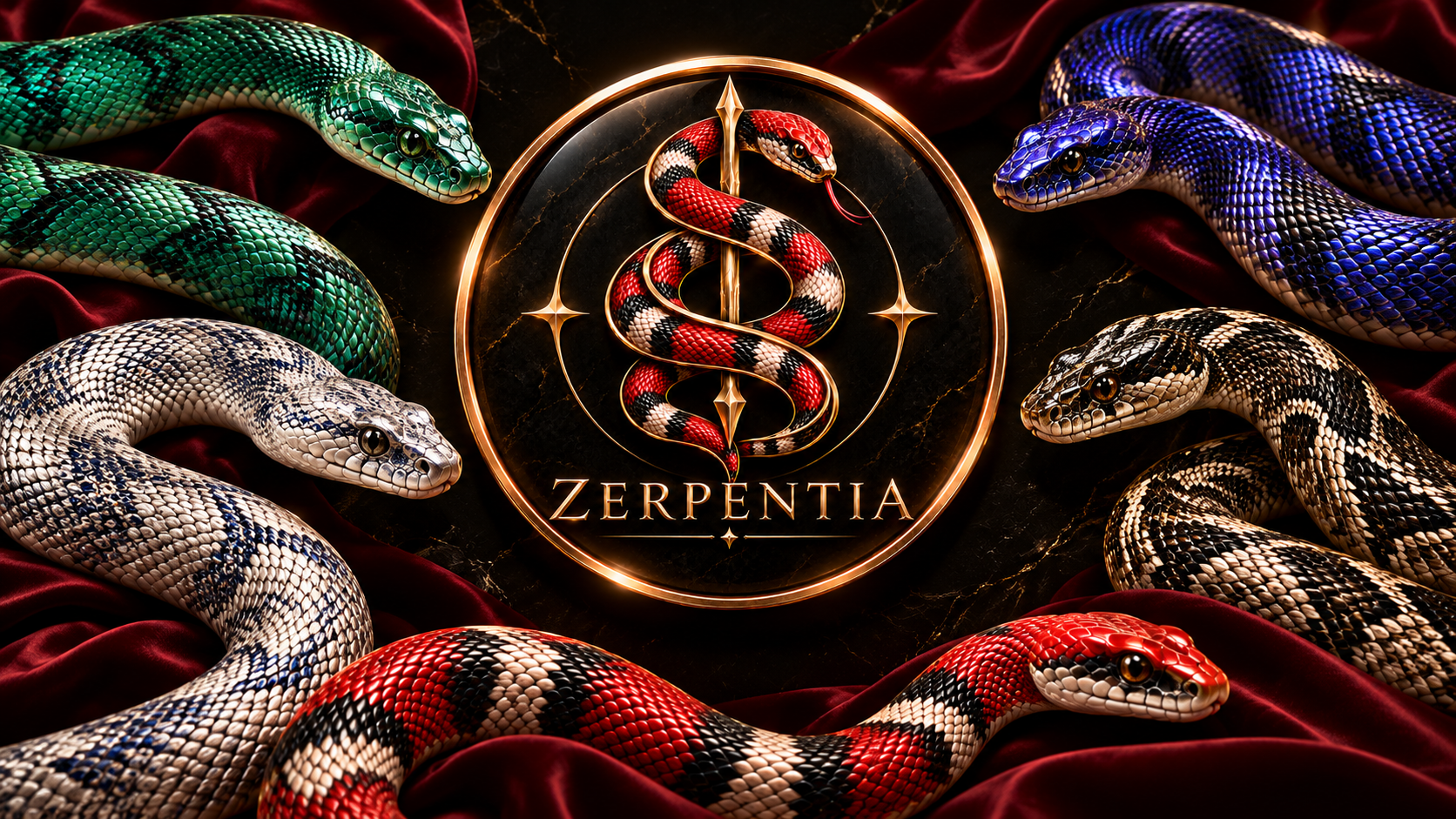 Zerpentia: cinco diseños de serpiente