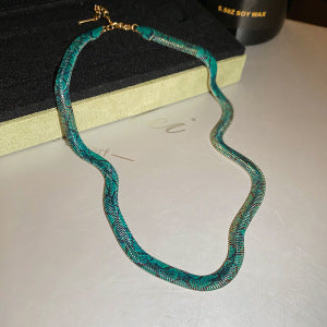 Snake Pendant Light Luxury Clavicle Chain Necklace